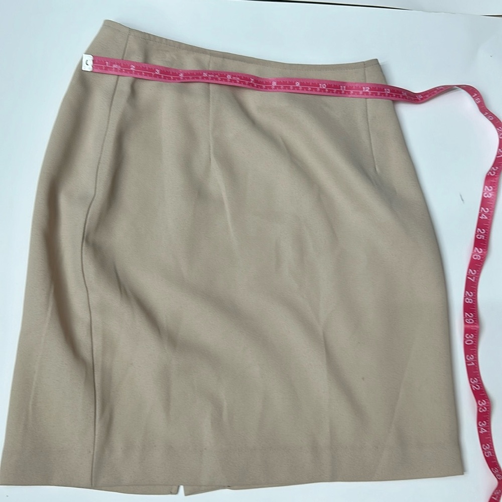 PJLA cream pencil skirt size 4 #A27